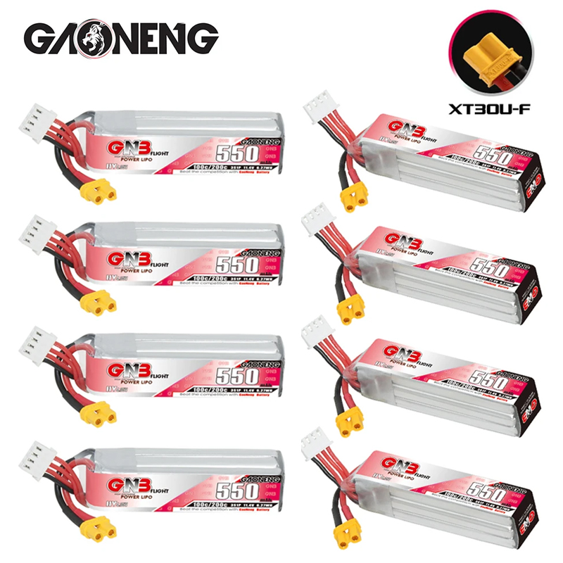 Drone Racing Battery - Batteria Lipo GNB HV 11.4V 550mAh
