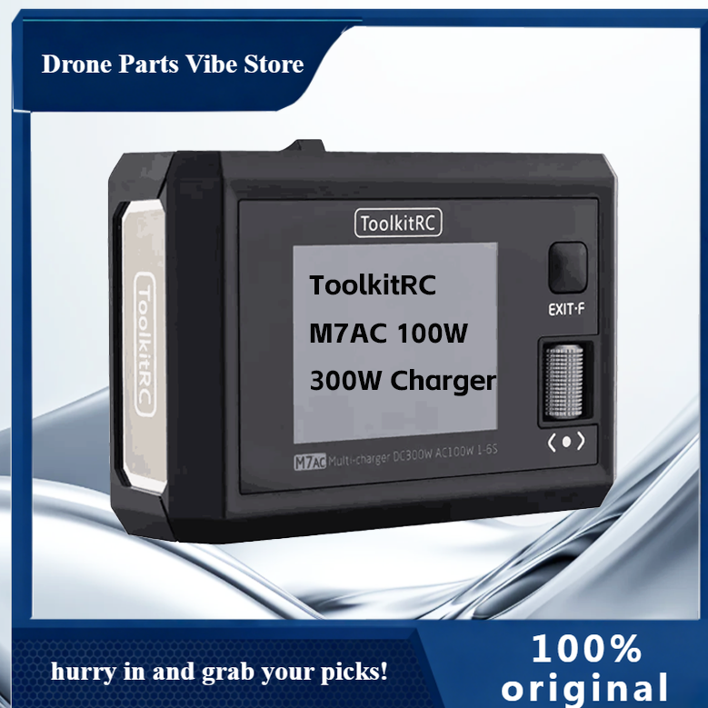 Drone Racing Charger - Caricabatterie Intelligente APM7AC 300W Max, Alimentatore