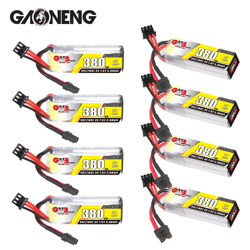 Drone Racing Battery - Batteria Lipo GNB 2S 7.6V 380mAh