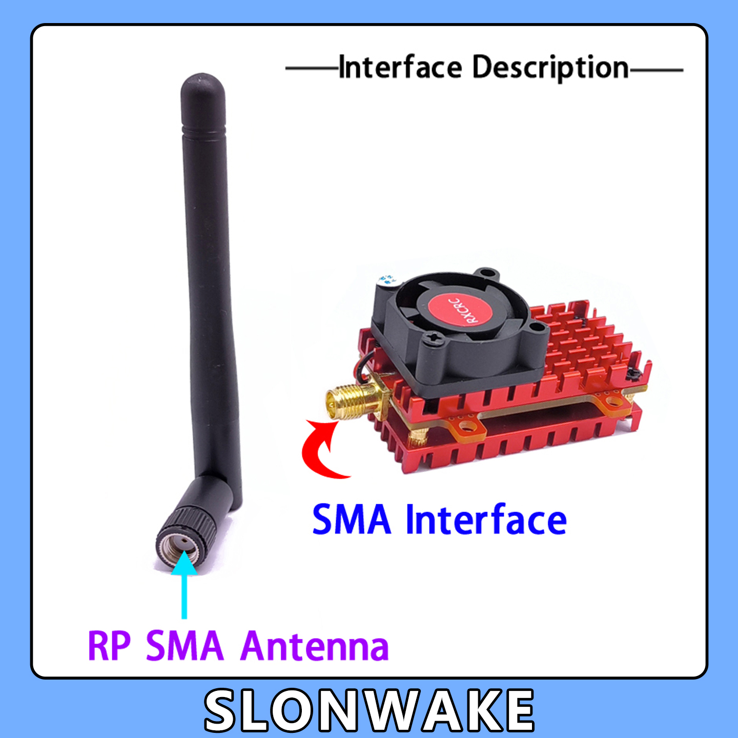 SLONWAKE 5.8G 2W VTX FPV 1800T - Drone Racing Camera recensione e prezzo