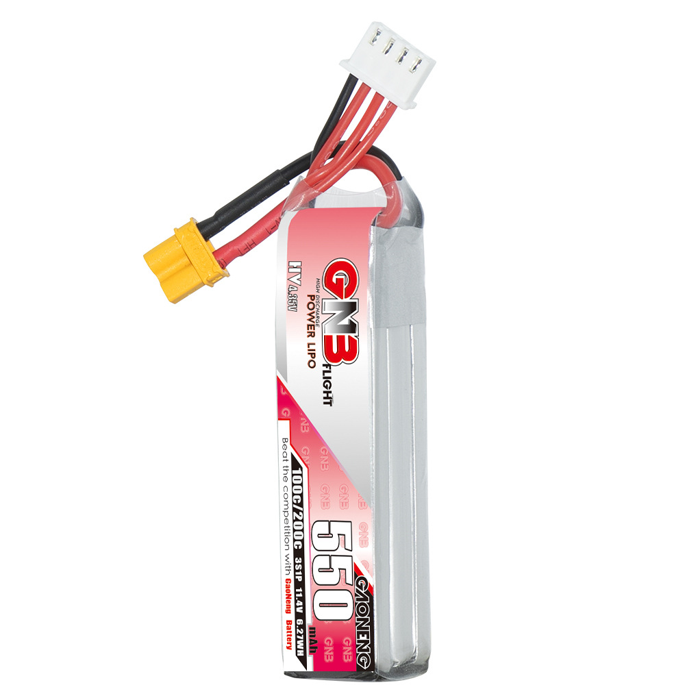 Batteria Lipo GNB HV 11.4V 550 - Drone Racing Battery recensione e prezzo