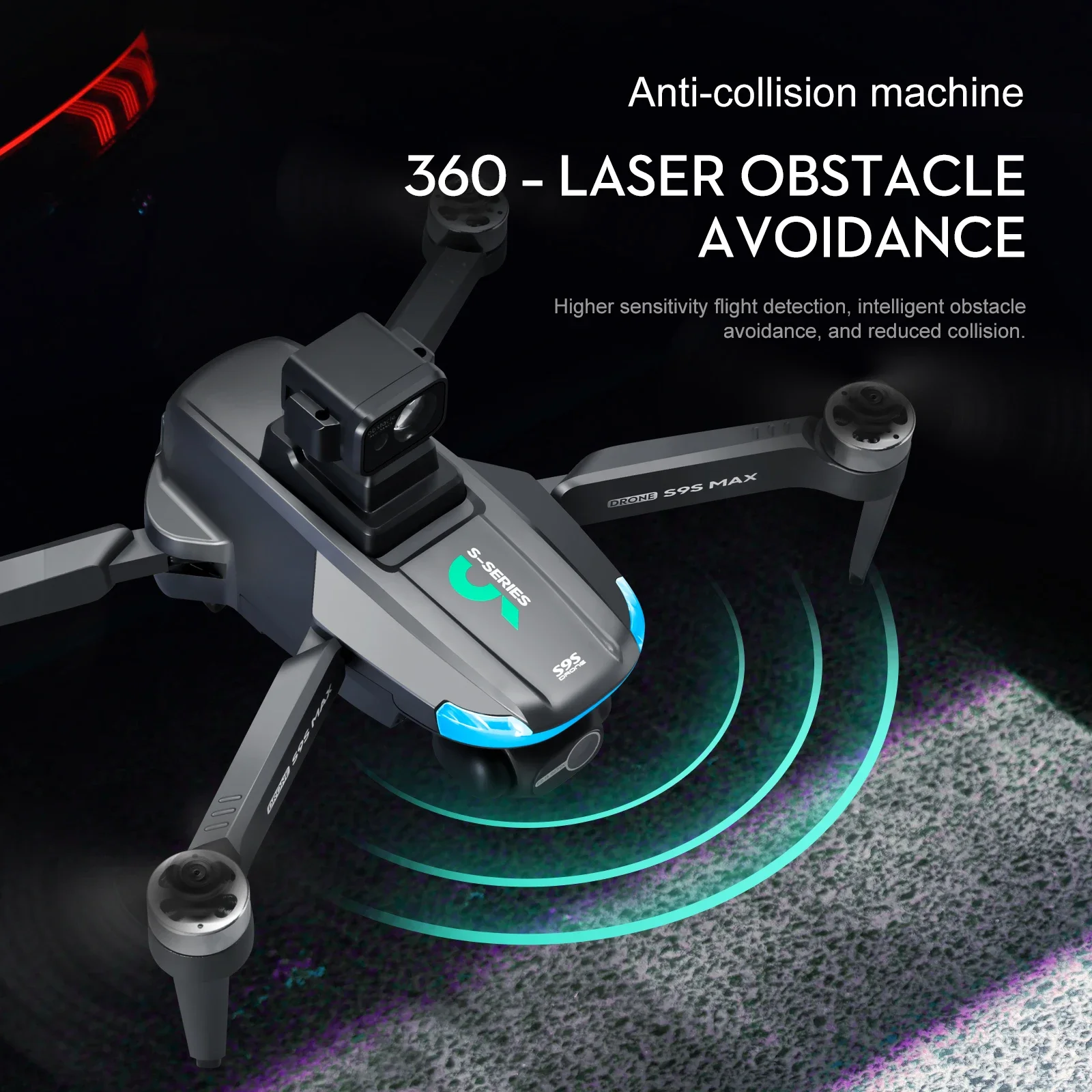 NUOVO S9S MAX MINI Drone 4K 2  - Drone Racing Camera recensione e prezzo