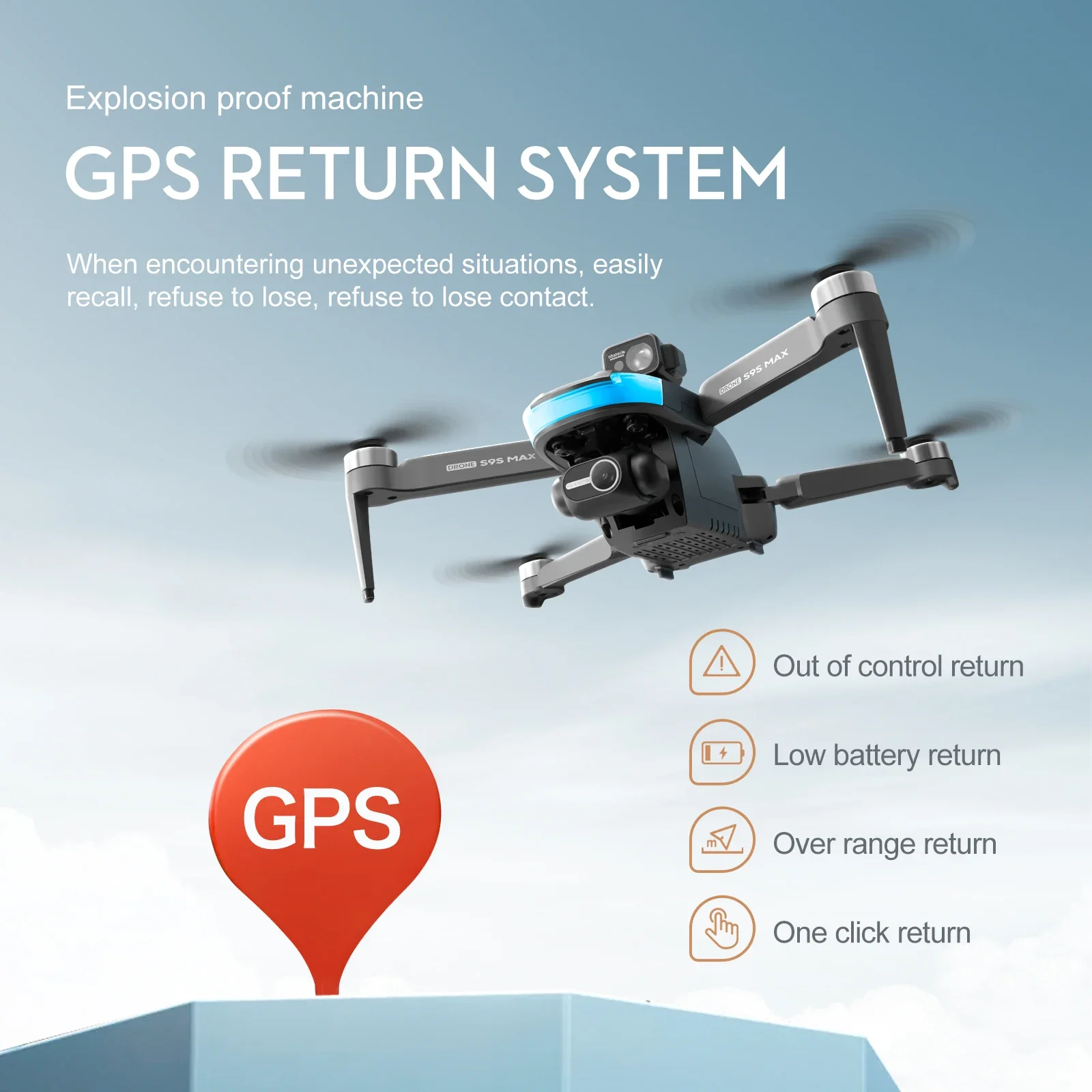 NUOVO S9S MAX MINI Drone 4K 2  - Drone Racing Camera recensione e prezzo