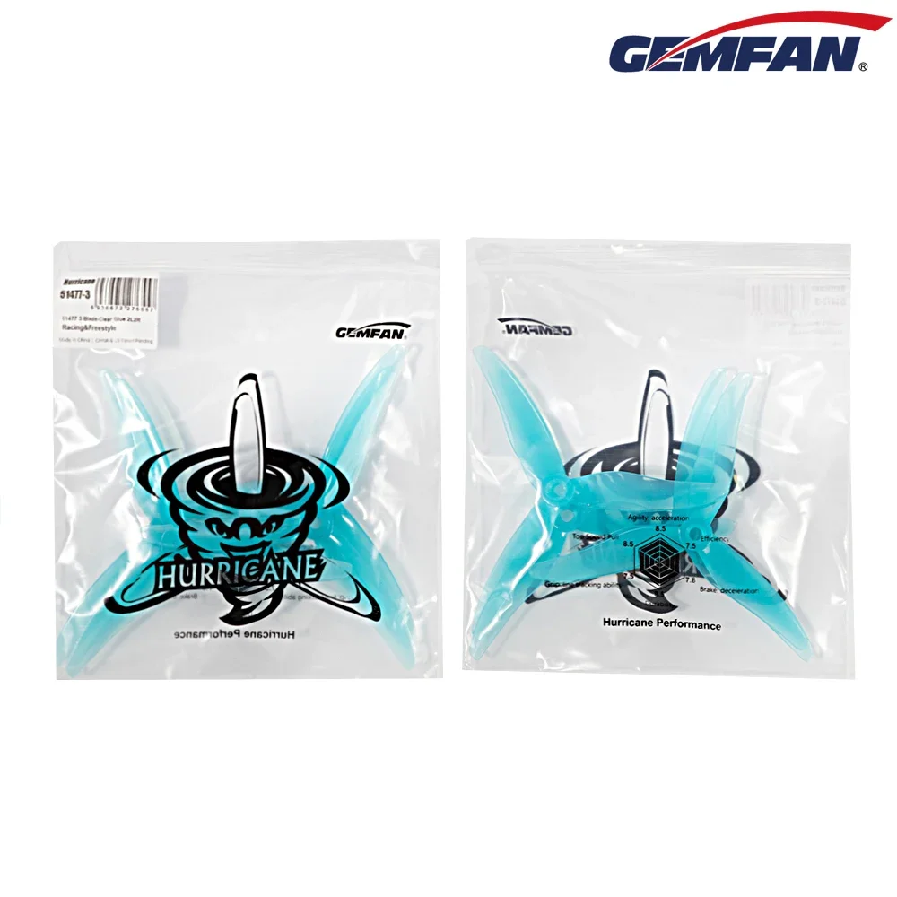 10 paia (10CW + 10CCW) Gemfan  - Drone Racing Propeller recensione e prezzo