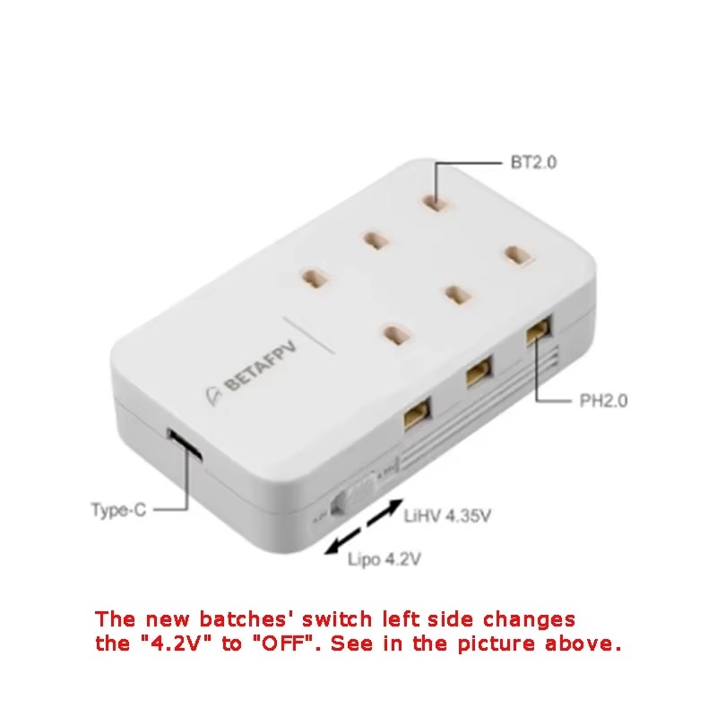 Caricabatterie BETAFPV a 6 Por - Drone Racing Charger recensione e prezzo