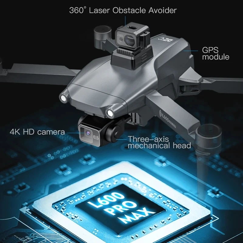 L600 PRO MAX GPS Drone Profess - Drone Racing Camera recensione e prezzo