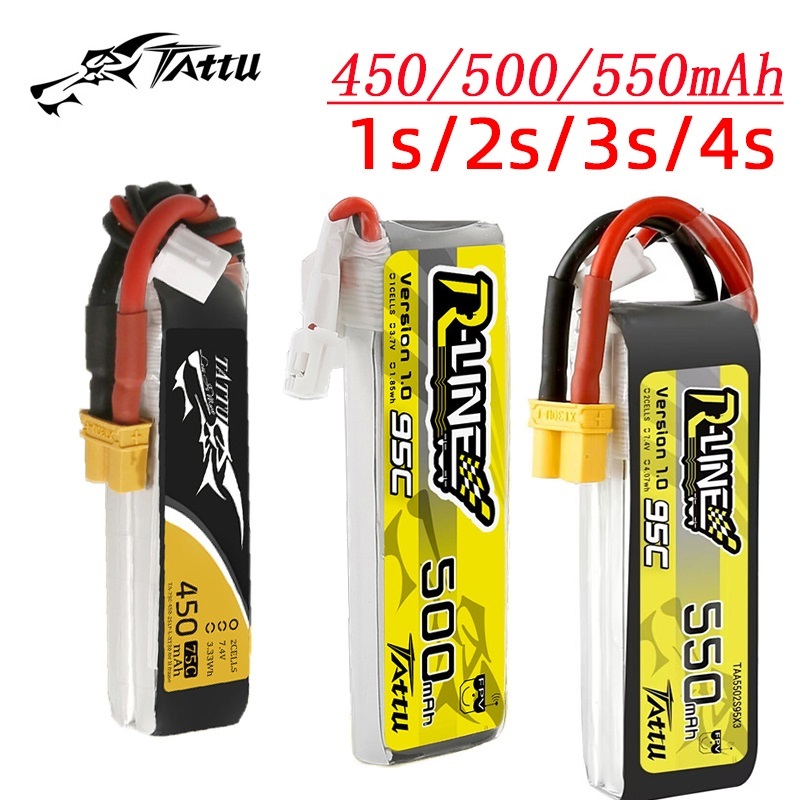 3 pezzi NUOVO TATTU 450/500/55 - Drone Racing Battery recensione e prezzo