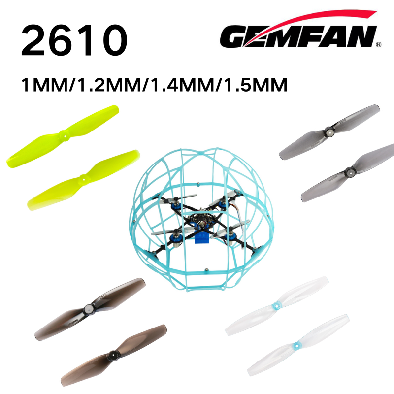 2610 Puntelli Gemfan 2.6 polli - Drone Racing Battery recensione e prezzo