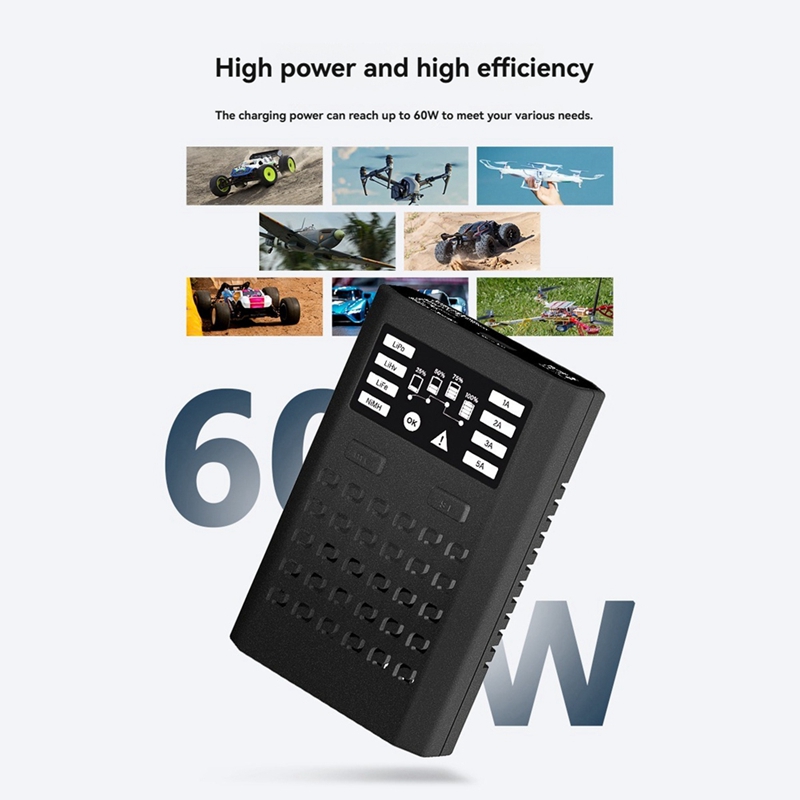 Caricabatteria da 60 W Caricab - Drone Racing Charger recensione e prezzo
